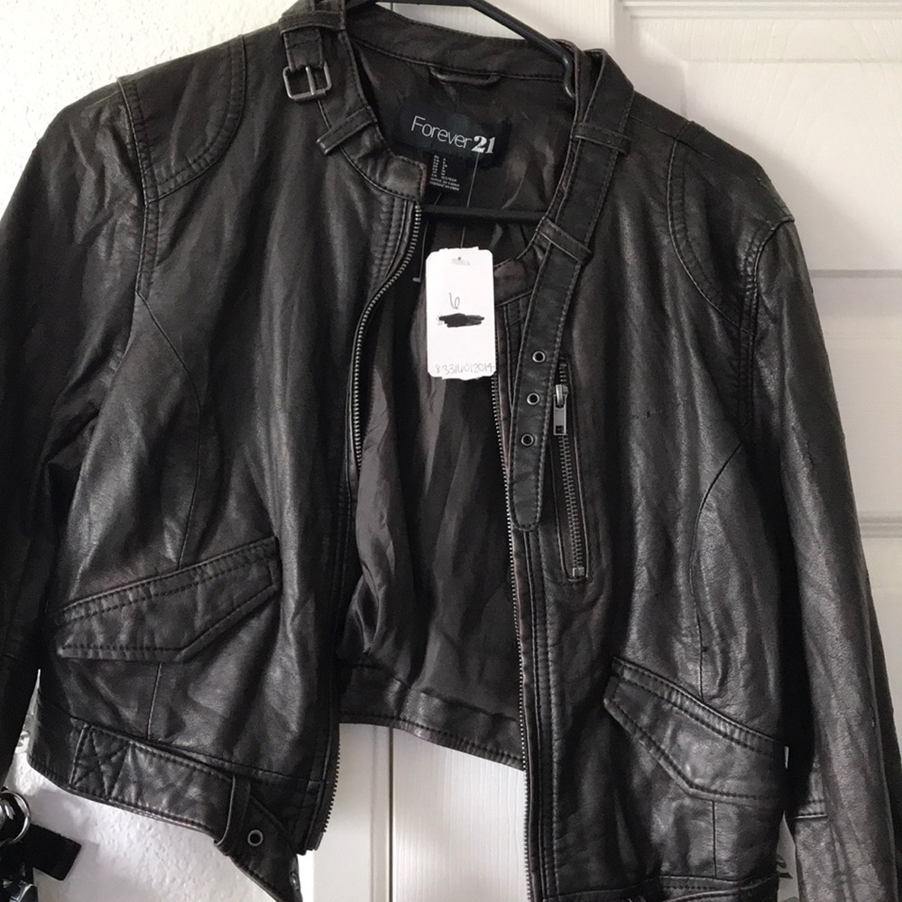 Forever21 leather jacket